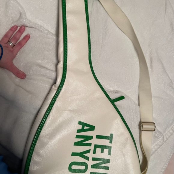 Kate Spade Make A Racquet Tennis racket Bag like new no tags RARE!! - Picture 7 of 16